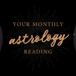 Black and Gold Elegant Monthly Astrology Reading Blog Banner