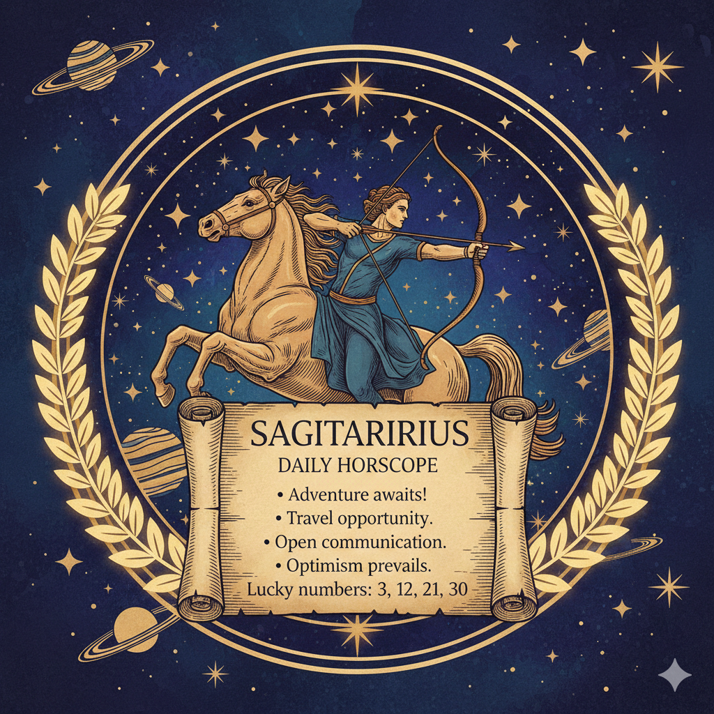 Sagittarius daily horoscope